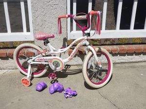 Schwinn Girls' Mythic Unicorn Kids Bike, White, 18" (Age 5+) for Sale in Harbor City, CA