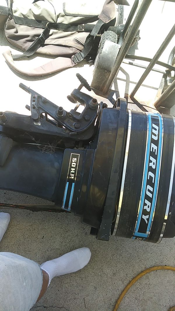 50 horse Mercury outboard motor for Sale in Covina, CA OfferUp