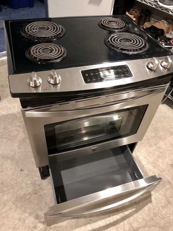 Modern And Rare Kenmore Slide In Electric Range W Coil Elements For Sale In Renton Wa Offerup 9999