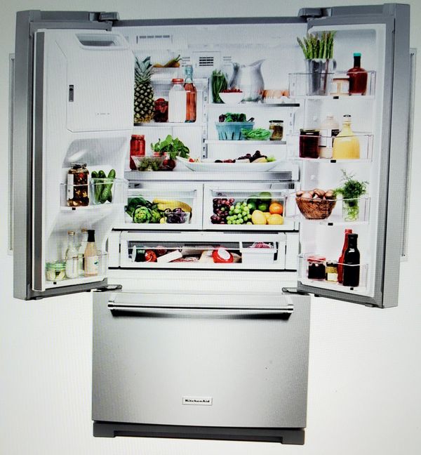 KitchenAid 27 cubic foot Refrigerator for Sale in Virginia Beach, VA ...