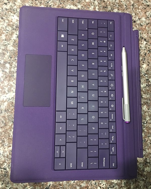 surface pro keyboard and pen