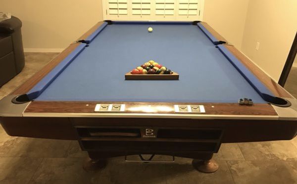gold crown billiards table