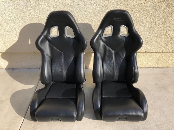 Sparco Milano Prestige Seats - Italian Leather - 350z 370z G35 G37 GTR ...