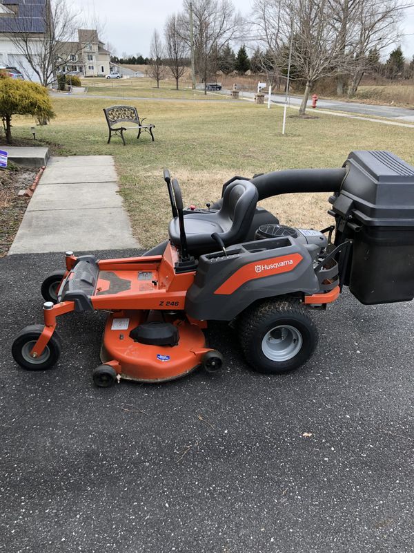 Husqvarna Z246 w/ Bagger for Sale in Bridgeton, NJ OfferUp