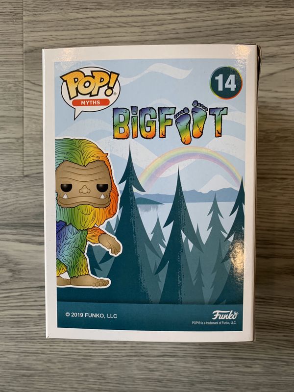 funko rainbow bigfoot