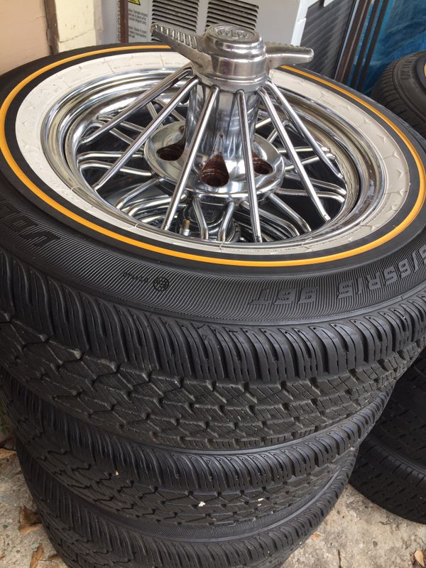 15” Swangas & Vogues (Texas Wire Wheels) for Sale in Houston, TX OfferUp