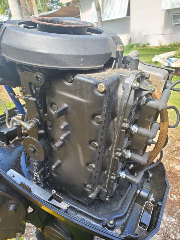 Mercury 40hp 40 Hp 4 Cylinder 2 Stroke Outboard Engine Motor Very