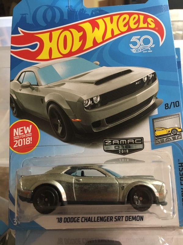 Hot wheels 2018 Dodge Challenger SRT Demon zamac modern design $5 or ...