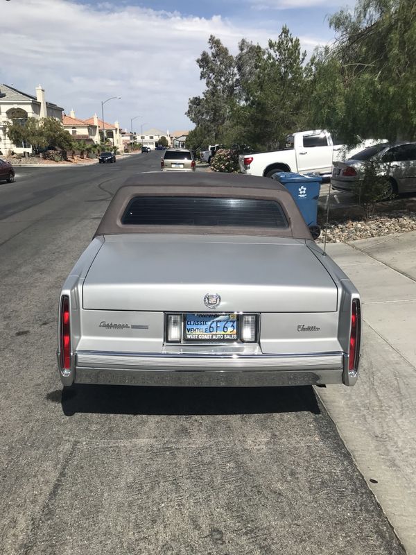 Sweet 89 Cadillac Coupe Deville Carfax and title in hand Sweet 89 Cadillac Coupe Deville Carfax and title in hand