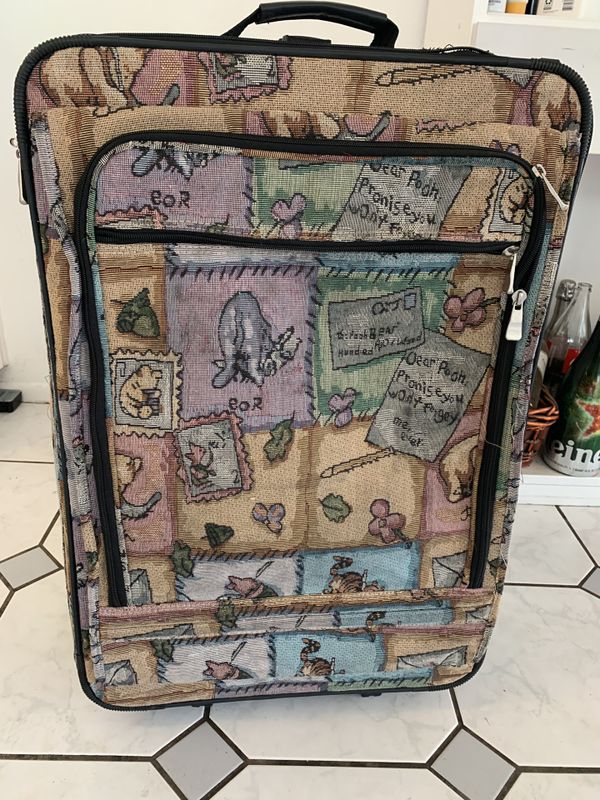 pooh suitcase