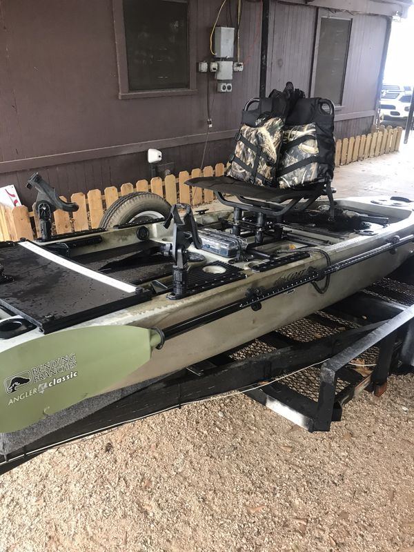 Ascend 128T Kayak with trailer for Sale in Houston, TX OfferUp