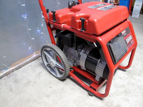 Generac Wheelhouse 5500 Watts Heavy Duty Portable Generator New For