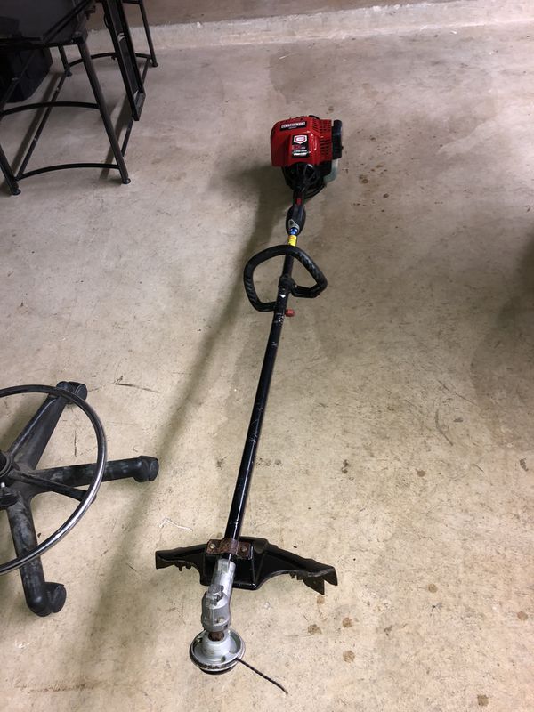 No more oils and gas mix. CRAFTSMAN Weedwacker weedeater weed eater