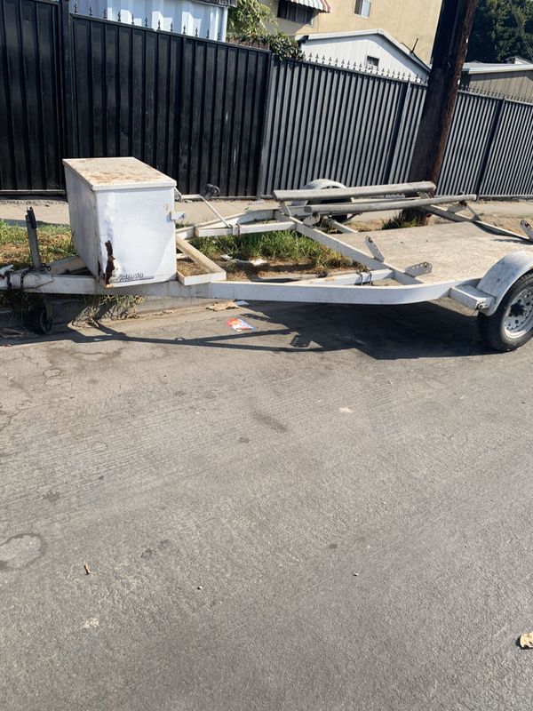 Zieman 4-stroke PWC trailer white, double for Sale in Los 