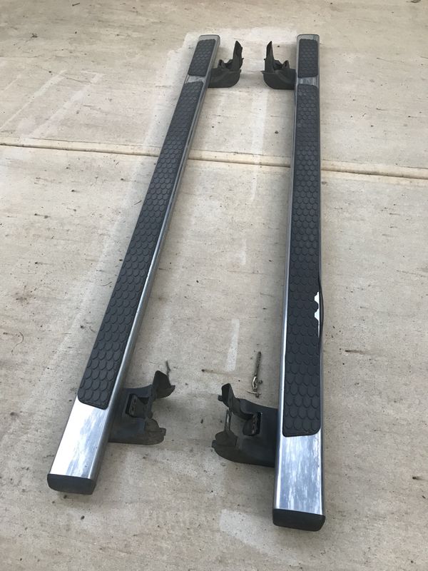 SET of 2 OEM Mopar Step Bars 68144255AD Wheel to Wheel CREW RAM 1500 ...