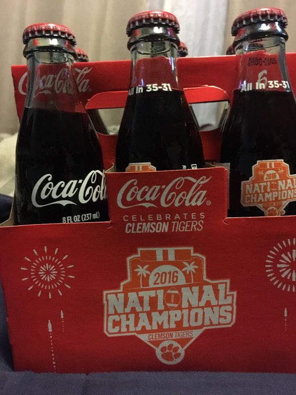 Clemson coke bottles for Sale in Columbia, SC OfferUp