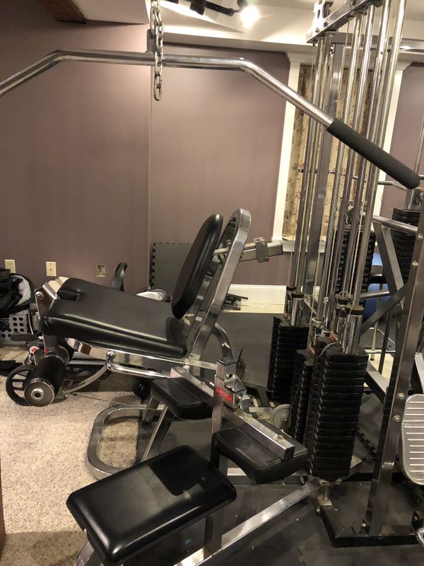 Paramount Sports Trainer Commercial Gym. This is a 7 station commercial