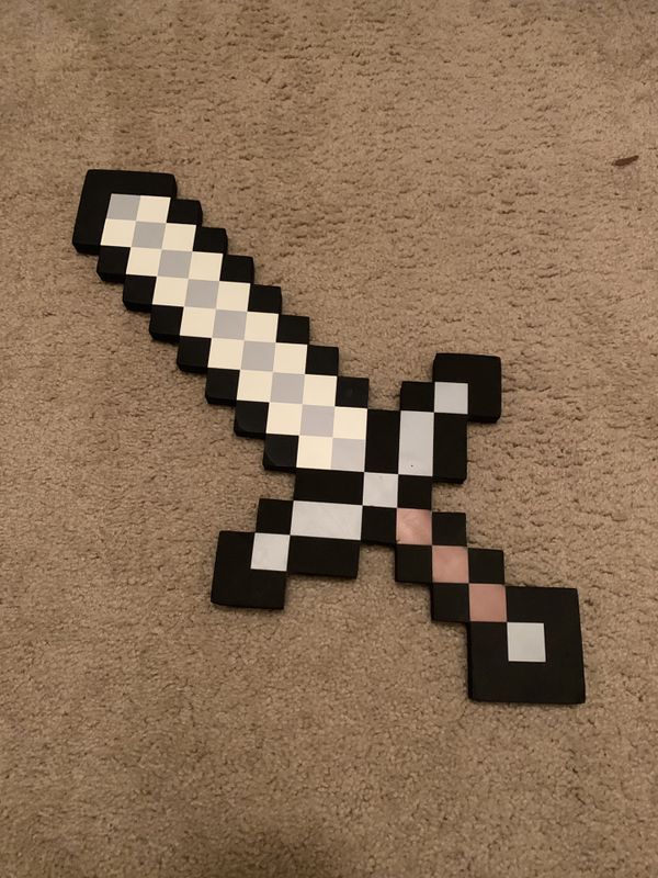 minecraft pickaxe sword 2 in 1