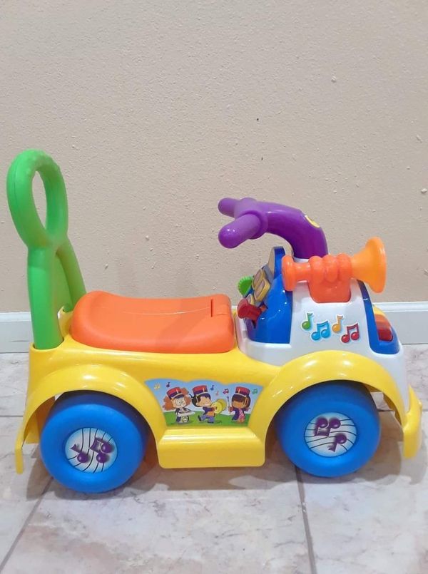 fisher price push and ride car