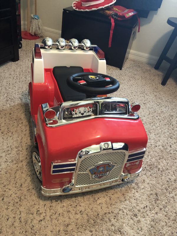 paw patrol ride on 6 volt