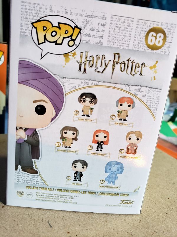 funko pop professor quirrell