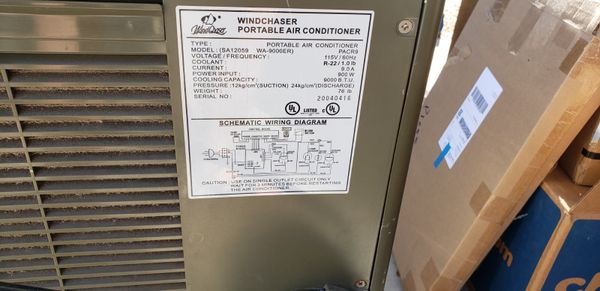 Windchaser portable air conditioner for Sale in San Tan Valley, AZ