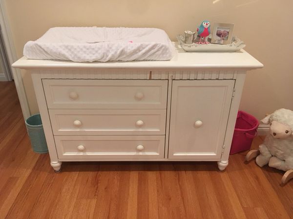 Babi Italia White Changing Table Dresser Combo For Sale In Los
