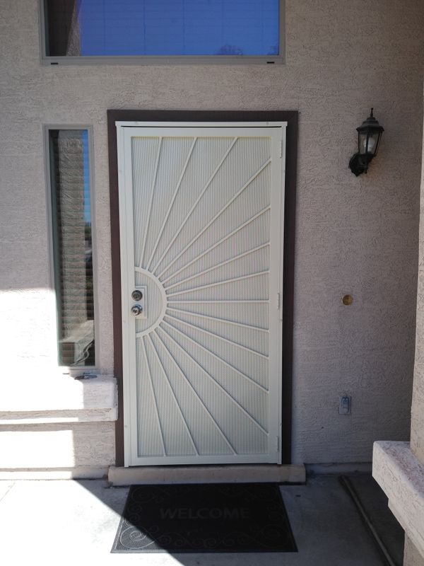 Brand New Steel Security Door New Door Lock Set And Complete