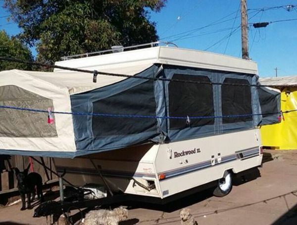 91 Rockwood XL pop-up RV camper trailer for Sale in Modesto, CA - OfferUp