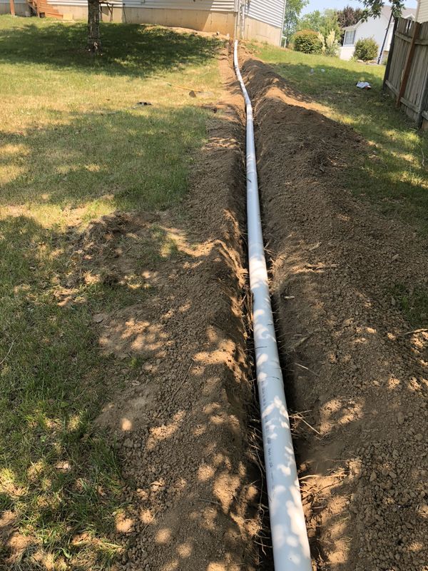 PVC French Drain $40 Per Linear Foot for Sale in Hazelwood, MO - OfferUp