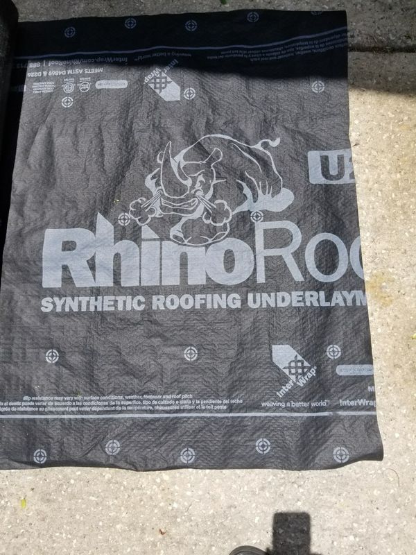 Rhino Synthetic Roofing Underlayment Roll for Sale in Kissimmee, FL