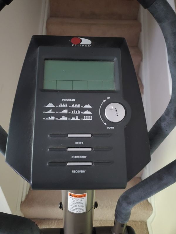 Eclipse 1100 HR/A elliptical machine for Sale in Tucker, GA - OfferUp