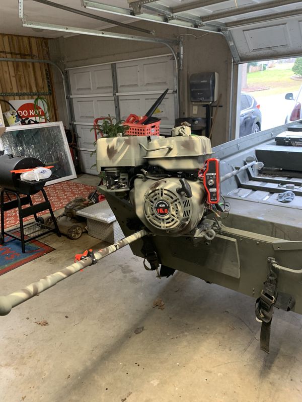 Mud motor jon boat for Sale in Central, SC OfferUp