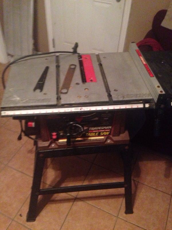 Tradesman table saw model 8032 10inch for Sale in Los Angeles, CA OfferUp