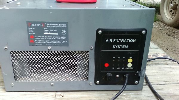 Performax Air Filtration System For Sale In Statesville Nc Offerup