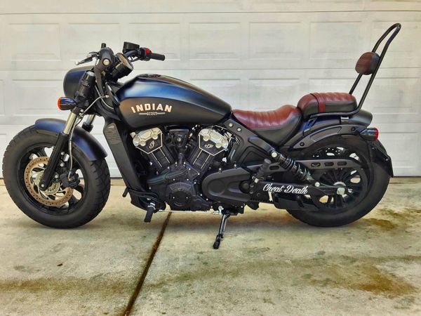 2018 Indian Scout Bobber Sissy Bar 