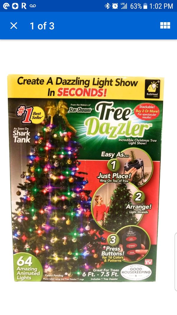 Christmas tree dazzler lights for Sale in San Antonio, TX