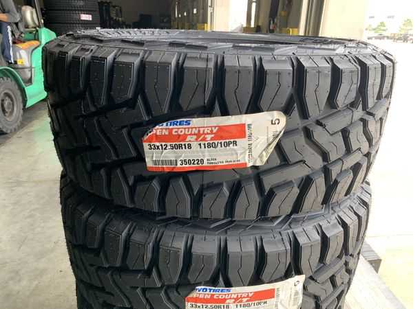 33x12 50r18 Toyo Open Country Rt For Sale In Houston Tx Offerup