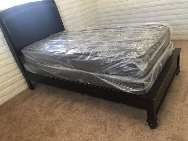 box pring and mattress