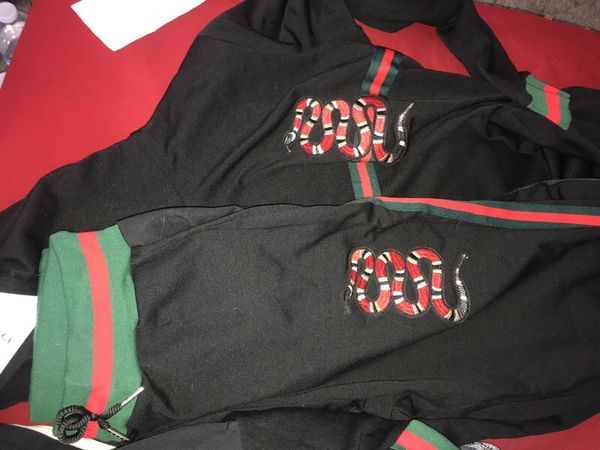 men gucci sweat suit