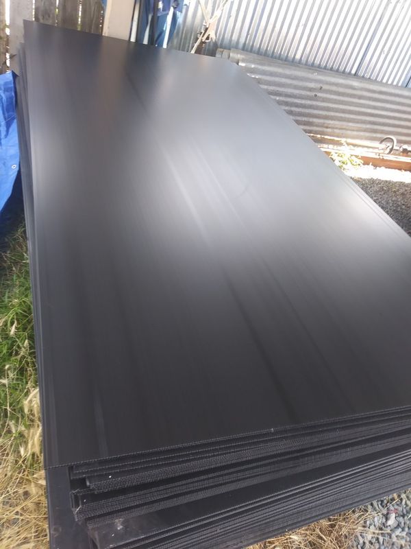 Black corrugated plastic 4 x 8 sheets for Sale in San Diego, CA - OfferUp