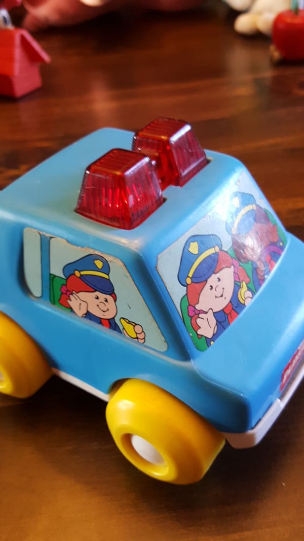 playskool cushy cruisin police car