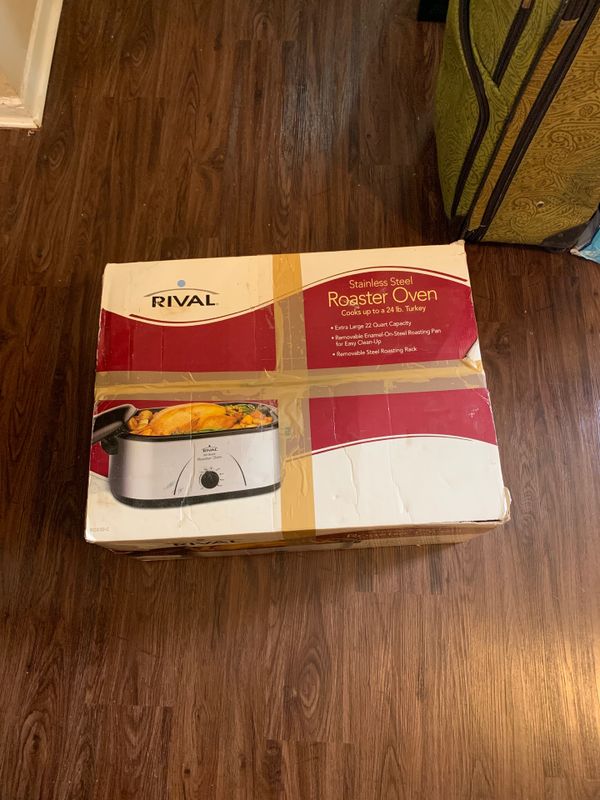 Rival Roaster Oven 22 Qt for Sale in Irving, TX OfferUp
