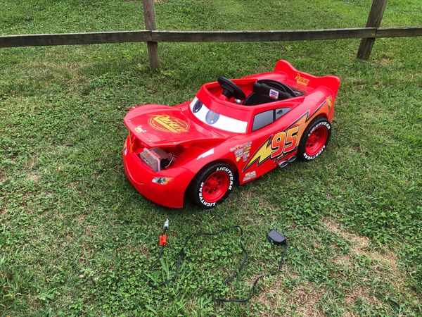 lightning mcqueen ride on 12v