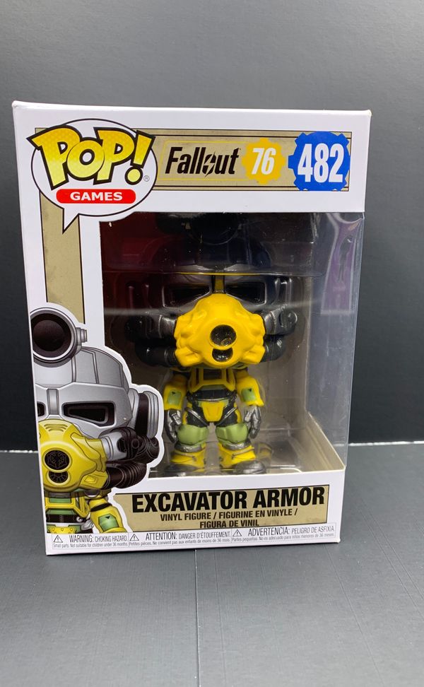 Funko Pop! Fallout 76- Excavator Armour Vinyl Figure! E3 2019 for Sale ...