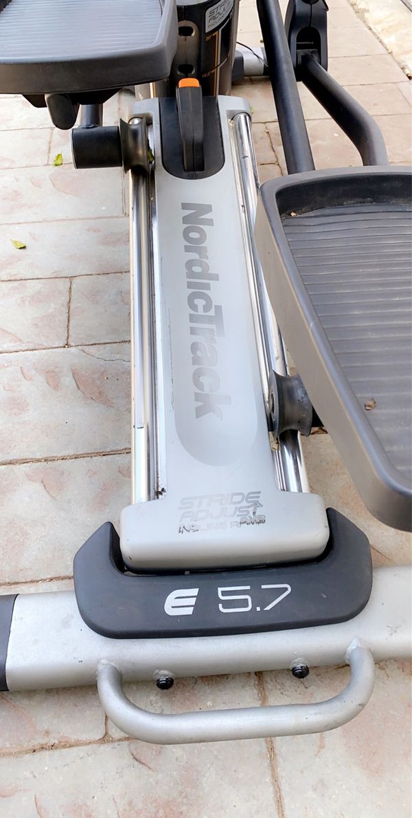 NordicTrack Elliptical E 5.7 for Sale in Riverside, CA OfferUp