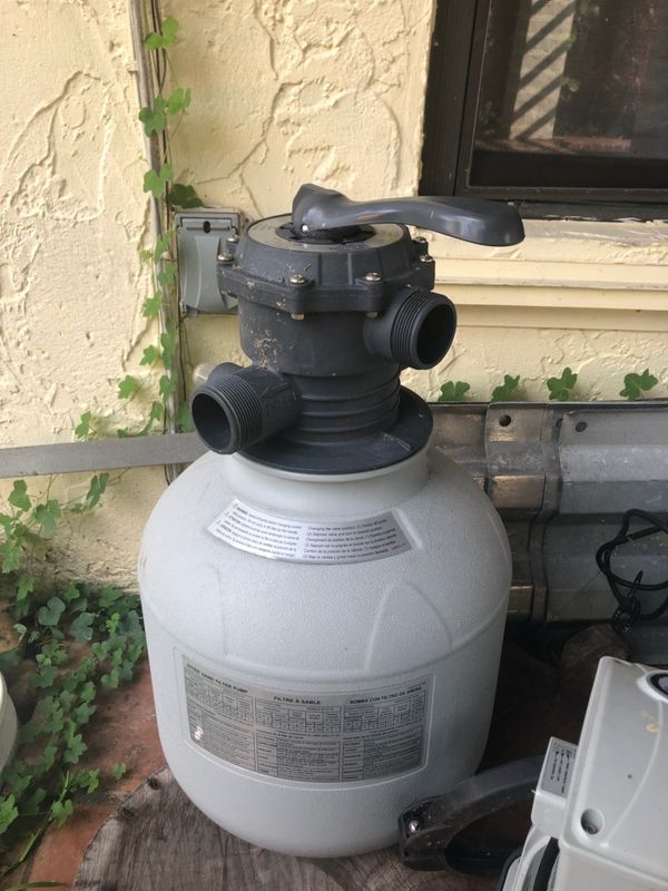 intex sand filter pump model sf70110 for Sale in Miami, FL - OfferUp