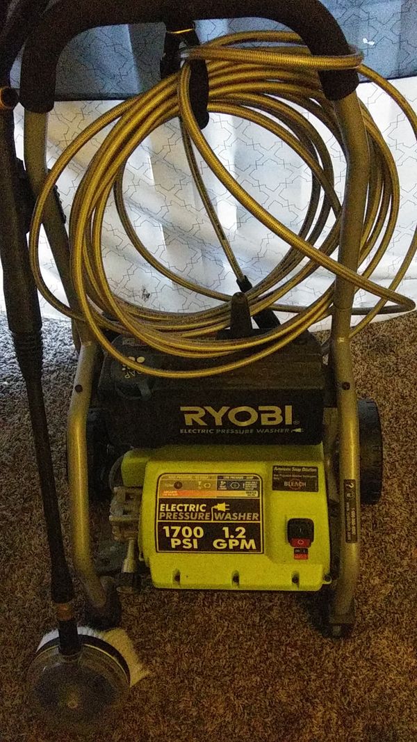 Ryobi electric pressure washer 1700 psi 1.2 GPM for Sale in Everett, WA - OfferUp