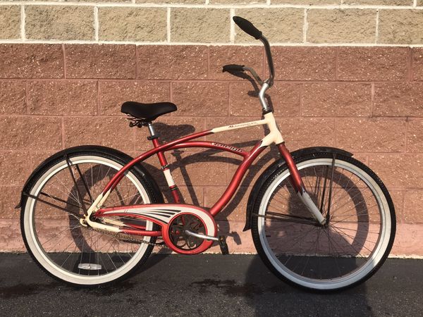 raleigh retroglide beach cruiser