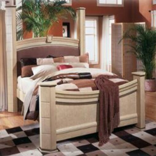 Ashley Ashton Castle Queen bed for Sale in Richmond Heights, OH OfferUp